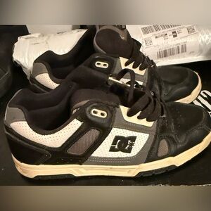 DC Black and White Sneakers